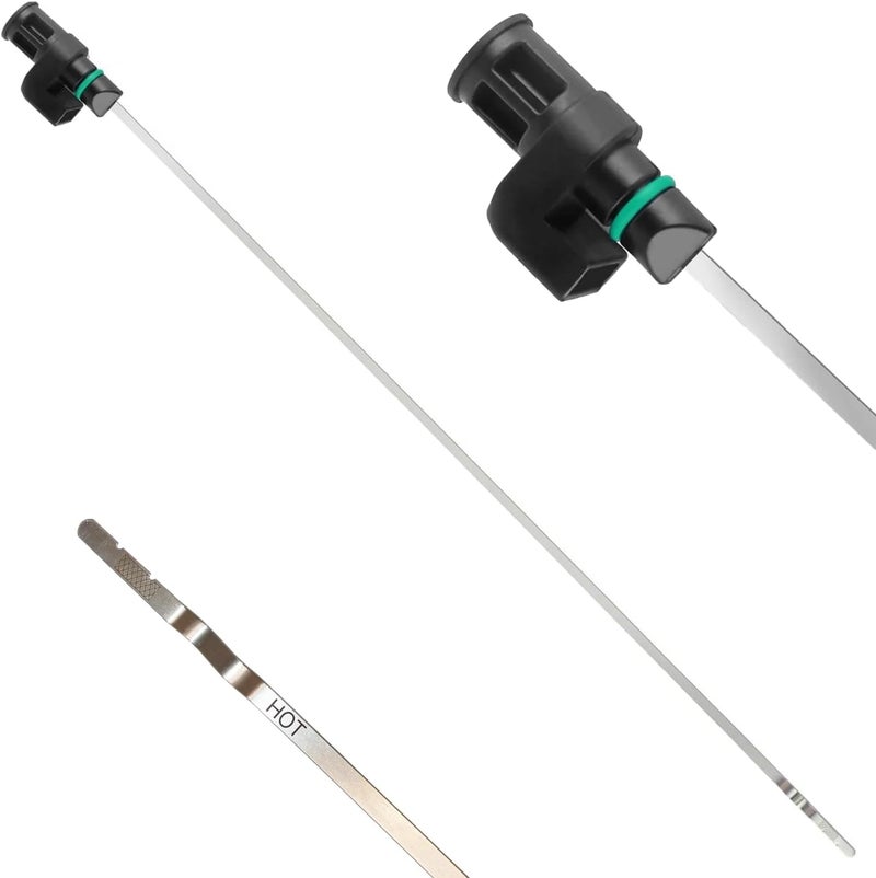 Engine Dancer Transmission Dipstick Oil Level Dipstick Compatible with Nissan Altima 2007-2018 Rogue 2.0 2017-2019 Rogue 2.5 2015-2023 Rogue Sport 2017-2022 Sentra 2017-2019 Replace 31086-JA00A, 31086-JA000 - Image 1